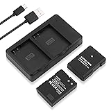 EN-EL14 EN EL14A Battery USB Charger and 2-Pack