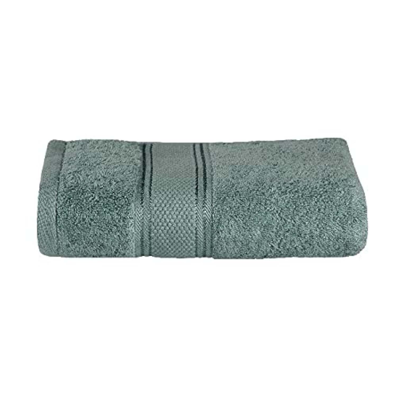 Homemania 15570 Cotton Shower Towel for Face, Hands, Bath-Green, 90 x 140 cm