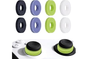 8pcs Precision Rings for Gaming Controllers, Aim Assist Motion Control Sponge Ring, Gaming Accessories Compatible with PS4, P