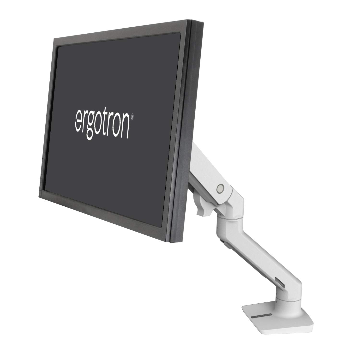 Ergotron HX Desk Monitor Arm 25Inch Extension, White Buy Online