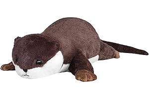 CSVBTRF Weighted Stuffed Animals, 4.1 lbs 18" Otter Plush Hugging Pillow, Otter Stuffed Animal Gifts for Kids Boys and Girls
