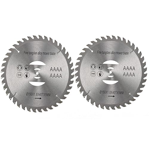 6" Circular Brush Cutter Blade Weed Eater Attachments Replacement Saw