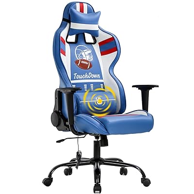 Ergonomic Gaming Chair with Massage, Lumbar Support, Kuwait