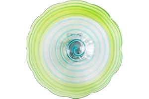 Dale Tiffany AW13228-D12 Waterfront Hand Blown Art Glass Art Decor, 12-Inch