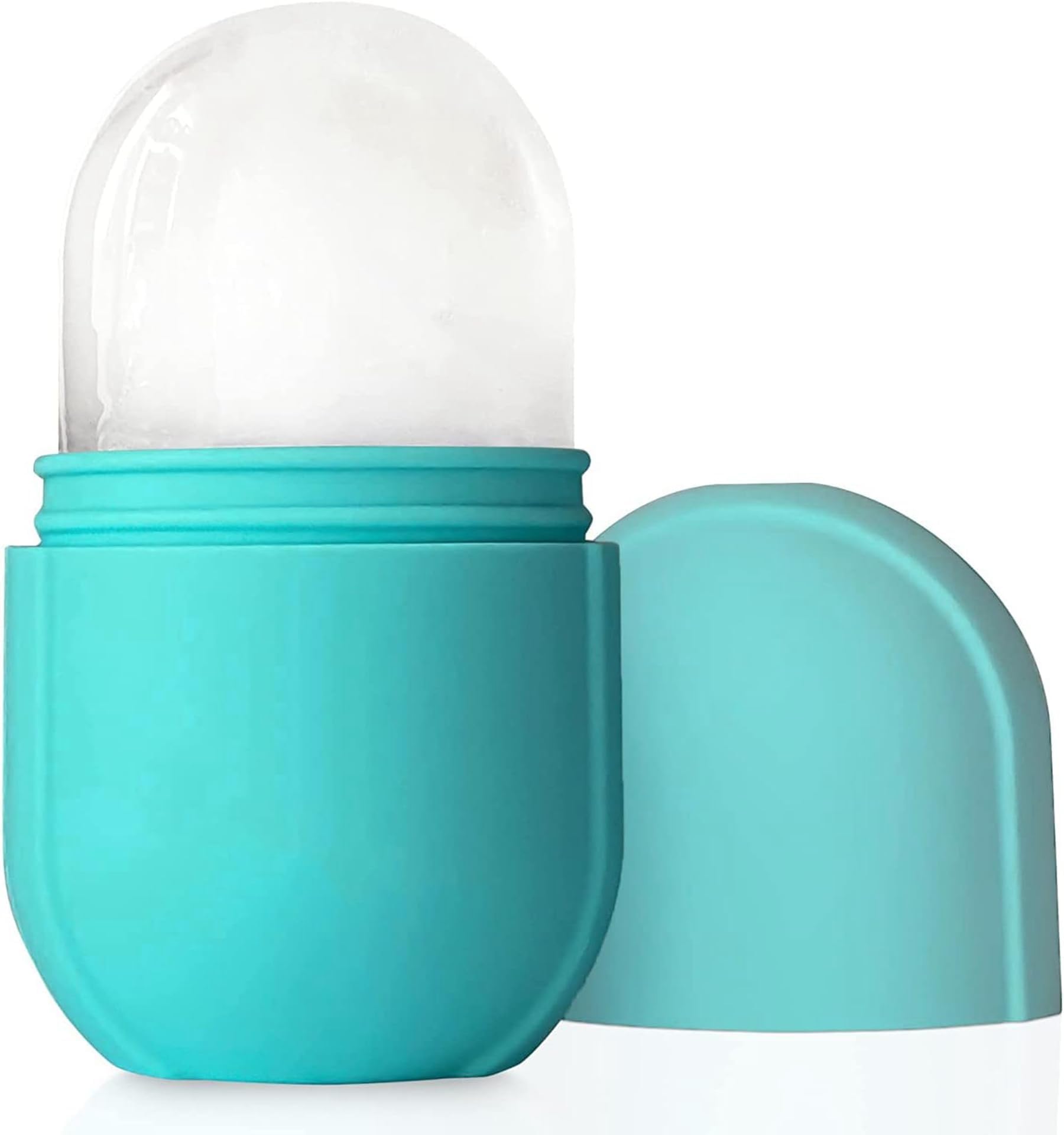 VinBee Ice Facial Roller for Face & Eyes Beauty Cube Globe Mould Pack Ball, Gua Sha Massage Ice Eye Face Roller Stick Mold Women Tray Reusable Facial Treatment, Skin Care Tool, Gift Set, Big Blue