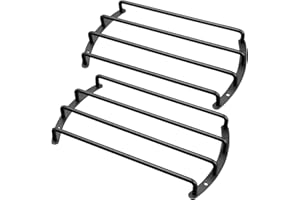 AICARS Metal Car Bar Grille Audio 10 Inches Speaker Subwoofer Grill Grille Cover 4 Bars- Pack of 2