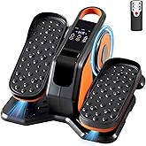 NEWBULIG Under Desk Elliptical Machine, Ellipse Leg Exerciser As Seen On TV with Remote Control, 12 Adjustable Speeds, Forward &amp; Reverse, Mini Ellipse Leg Trainer for Home &amp; Office