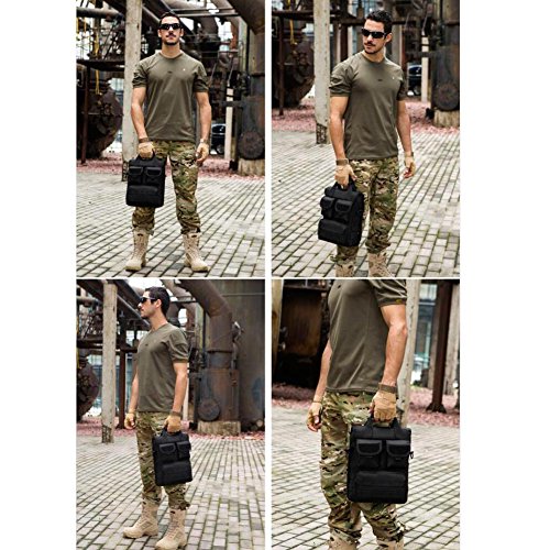image for DYJ Military Mole Tactical Field Laptop Briefcase Gear Messenger Shoul
