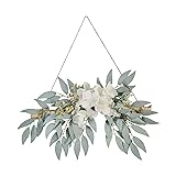 HOVEYY Artificial Flower Swag, 11.8in Eucalyptus