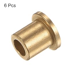 HARFINGTON 6pcs Flange Bearing Sleeve 6mm Bore 10mm