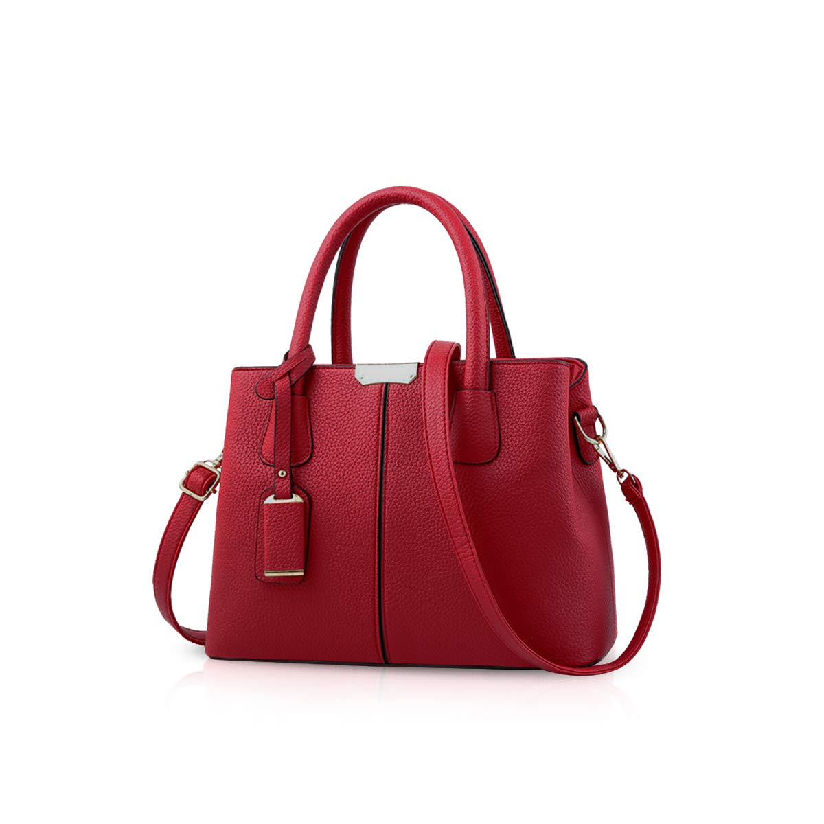 NICOLE & DORIS Woman Handbags Fashionable Handbags for ladies handbags luxury handbags crossbody bags PU leather Red