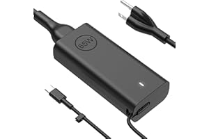 EWAMESIT 65W USB C AC Adapter Laptop Charger Compatible with Dell Latitude 3450 5520 7420 5420 5550 5450 5440 5430 5540 5530 