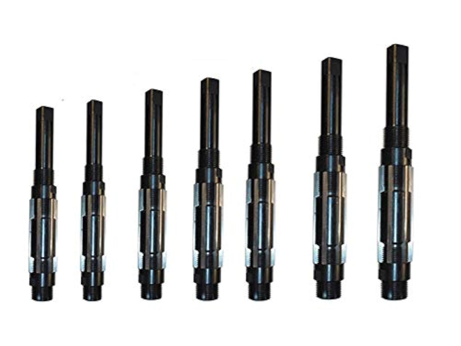 Adjustable Hand Reamer Set Of 7pcs HV to H3 (1/4" - 15/32") Premium Quality