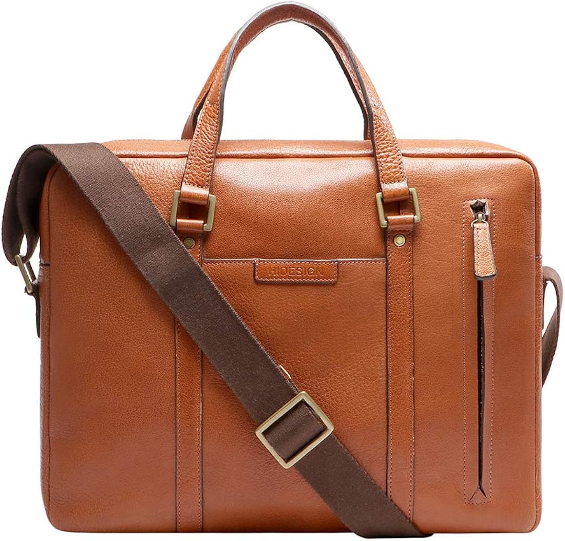 Hidesign Laptop Bag (Tan) Shoes