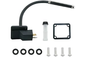 Zreneyfex Boat Fuel Tank Fitting, Robust Marine Fuel Tank Connector Fitting, Portable 12L 24L Boat Outboard Engine Accessory