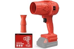 AVADA Electric Leaf Blower Cordless for Milwaukee M18 18V Battery, Handheld Leaf Blowers for Lawn Care, Blowing Leaves ＆ Dust, Turbo Jet Blower Dryer, Battery Powered Mini Leaf Blower (Battery Not Included)