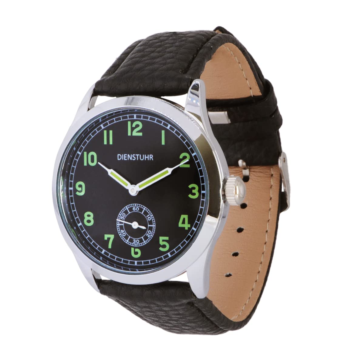 Regalia Company Replica WW2 German Army Service Watch (Black)