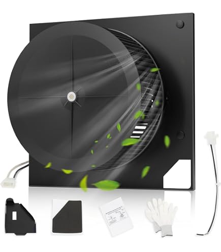 Replacement Motor Assembly S97018218 For Broan NuTone Bathroom Exhaust Fans – 120V 0.19A 650 RPM With Blower Wheel