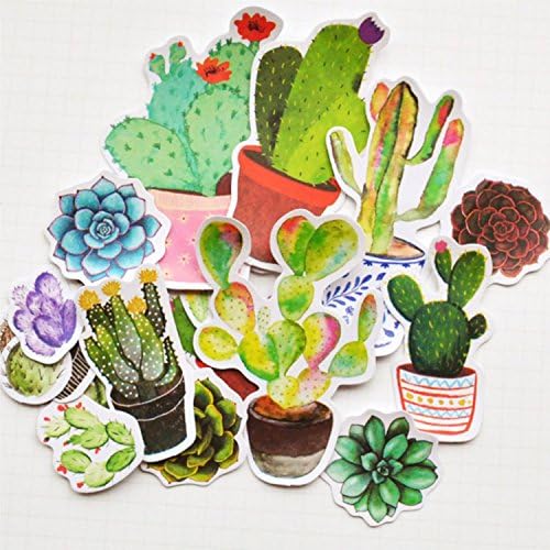 40pcs/set Self-made Potting Plants Scrapbooking Stickers Decorative Sticker DIY Craft DIY Sticker Pack Photo Albums Diary Decoration