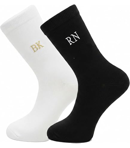 Noni Customizable Text Socks