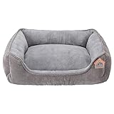 Hollypet Rectangle Plush Dog Cat Bed Self-Warming