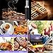 Multipurpose Butane Torch, MDee Culinary Torch, Refillable Cooking Blow Torch, Adjustable Cigar Lighter with Safe Flame Lock, Perfect for Baking, Welding, DIY Crafts, etc (Gas Not Included, Black)
