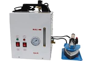 Industrial Steam Iron & Professional Iron Station,110V 1600W Commercial Garment & Fabric Steamer,with 4L Water Temperature Ad