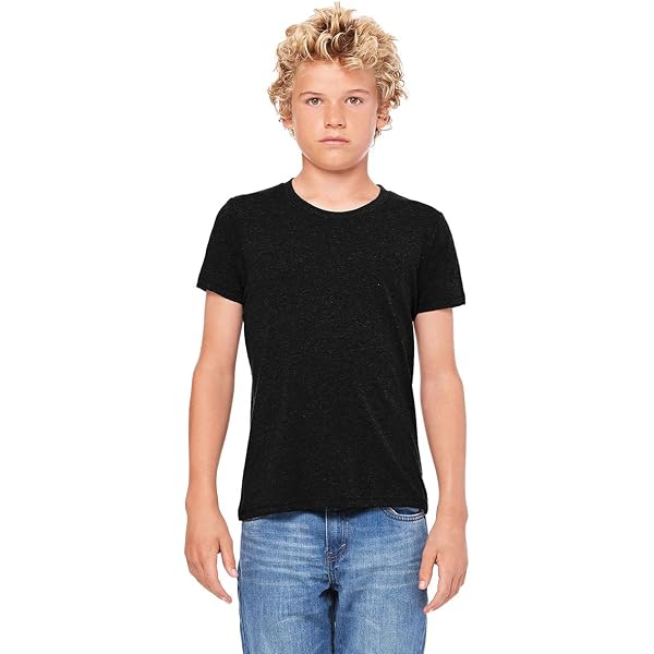 T-shirt Noir American Apparel Pour Enfant 8 Ans - Occasion En Très Bon état