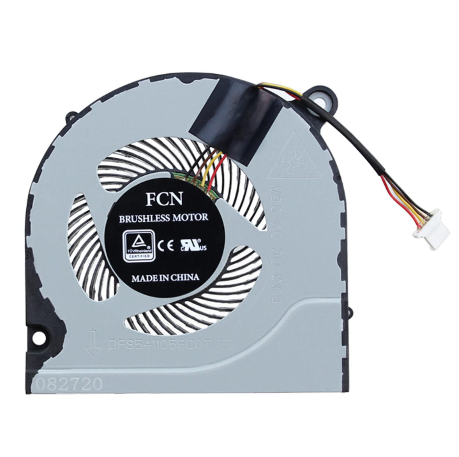 Fleshy Leaf New CPU Cooling Fan Replacement for Acer Nitro 5 AN515-41 AN515-42 AN515-51 AN515-52 AN515-53 Predator Helios 300 G3-571 G3-572 G3-573 G3-571G PH315-51 PH317-52 DFS541105FC0T FJN1