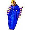GSHAOBEN African Bazin Boubou Royal Blue Basin Rich Dashiki Senagal Mali Basin Robe Nigeria Women Wedding Party Bride Dress
