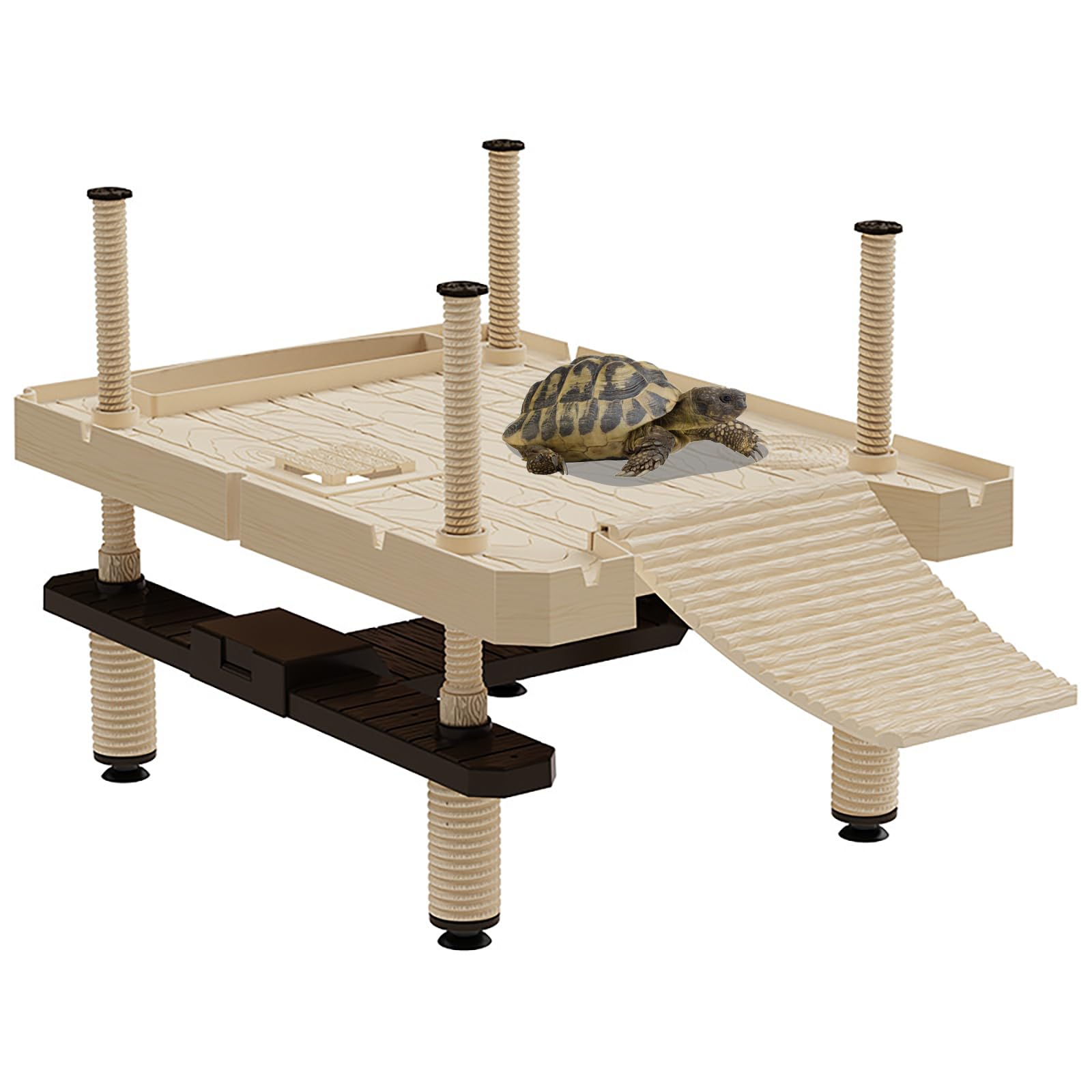 AFGSsm Large turtle basking platform, Turtle tank accessories, Tortoise/terrapin basking platform, Turtle dock