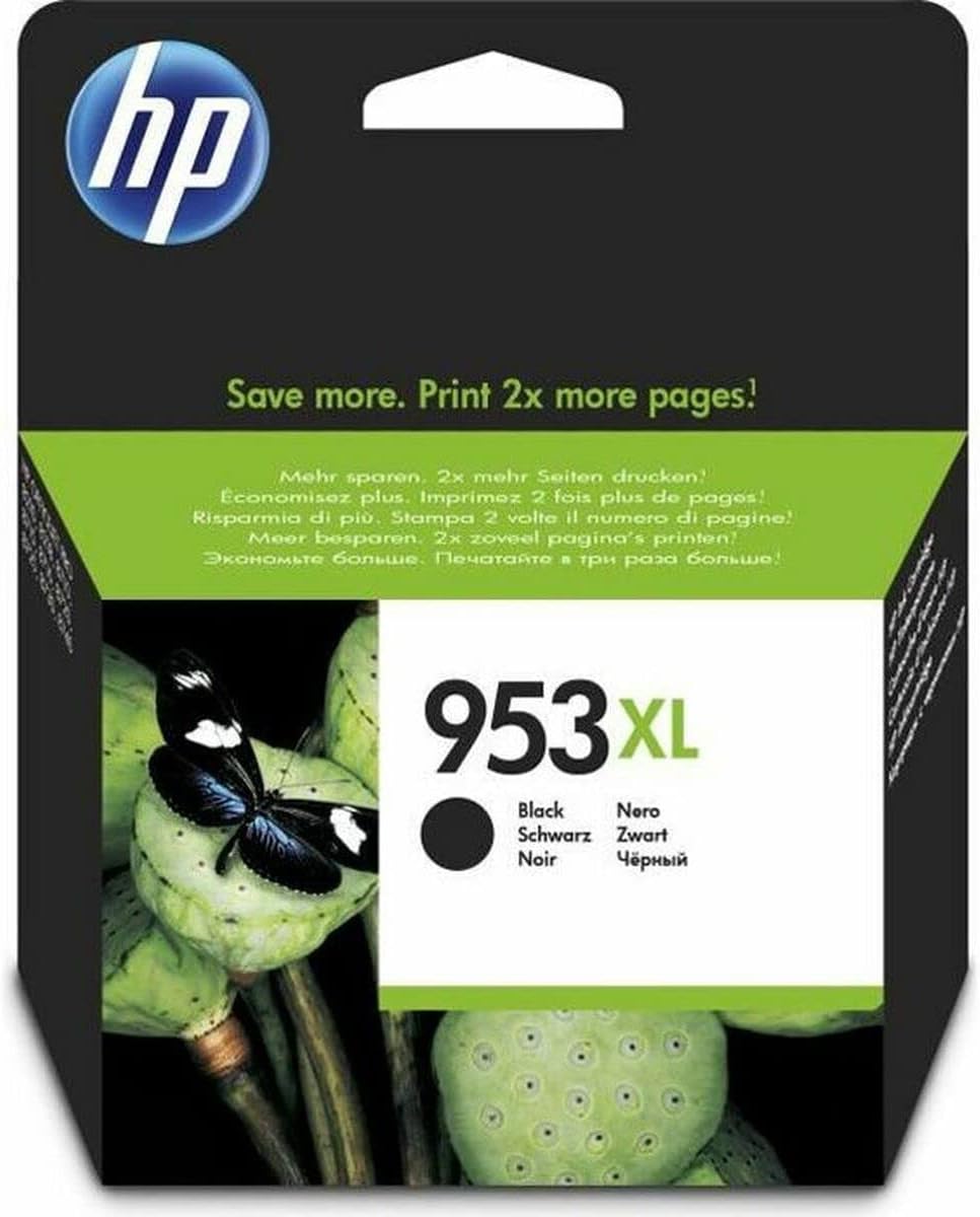 HP 953XL High Yield Black Original Ink Cartridge L0S70AE - 2000 Pages