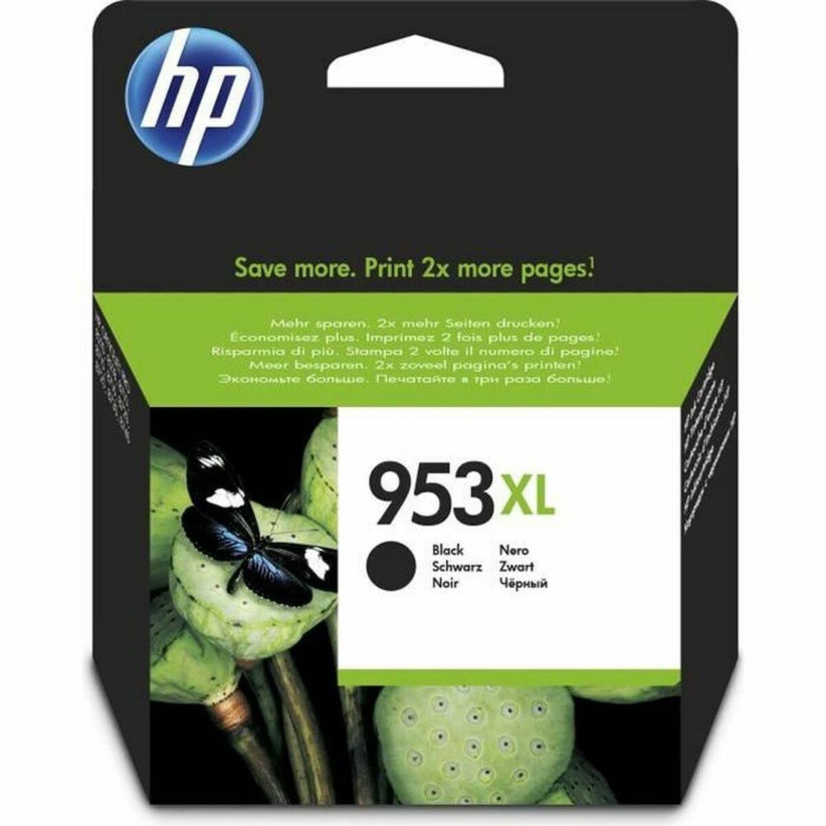 HP L0S70AE 953XL High Yield Original Ink Cartridge, Black, Single Pack