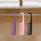 tiopeia 3pk Wide Tooth Comb for Wet Curly Hair Detangling Long Hair Shower Comb view 6