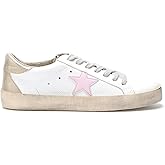 Mi.iM Sofia Rubber Sole Lace-up Low Top Star Sneakers