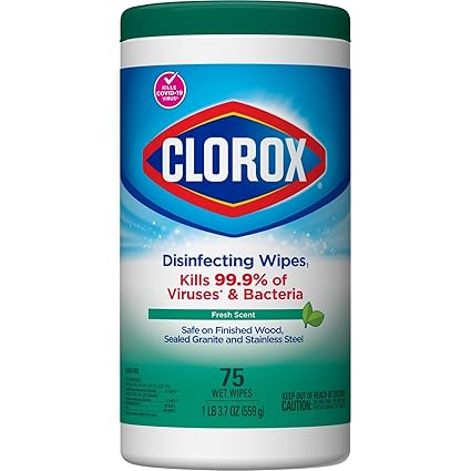 Clorox Disinfecting Wipes, Bleach Free 