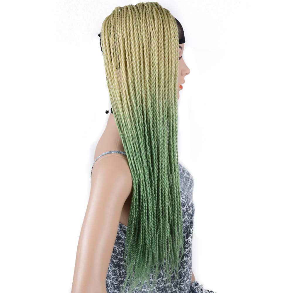 Buy 24 Inch 3packs Ombre Senegalese Twist Crochet Hair 30roots