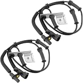 2pcs Front ABS Wheel Speed Sensor Compatible with 2012-2020 Dodge Grand Caravan, 2012-2016 Chrysler Town&amp;Country, 2012-2015 Ram C/V ABS Sensor