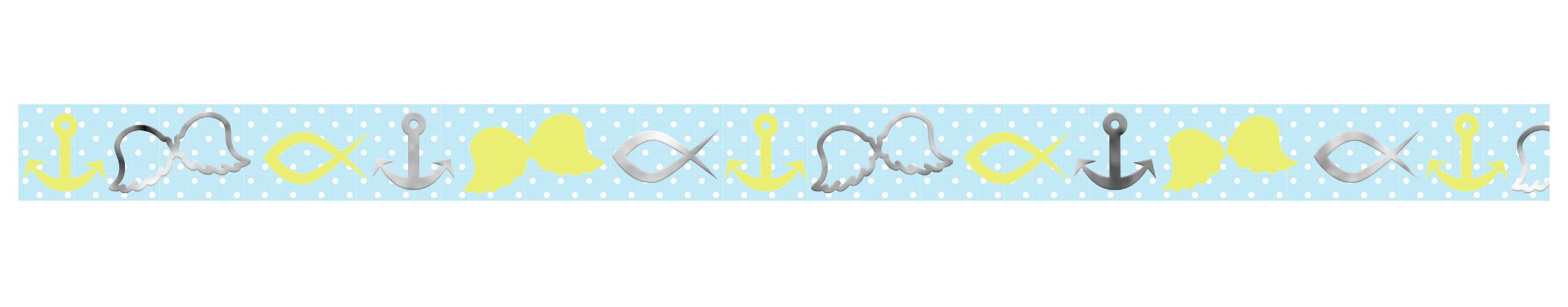 Ursus 59080030 Masking Tape, My Christening Boy – 6 mm x 10 m