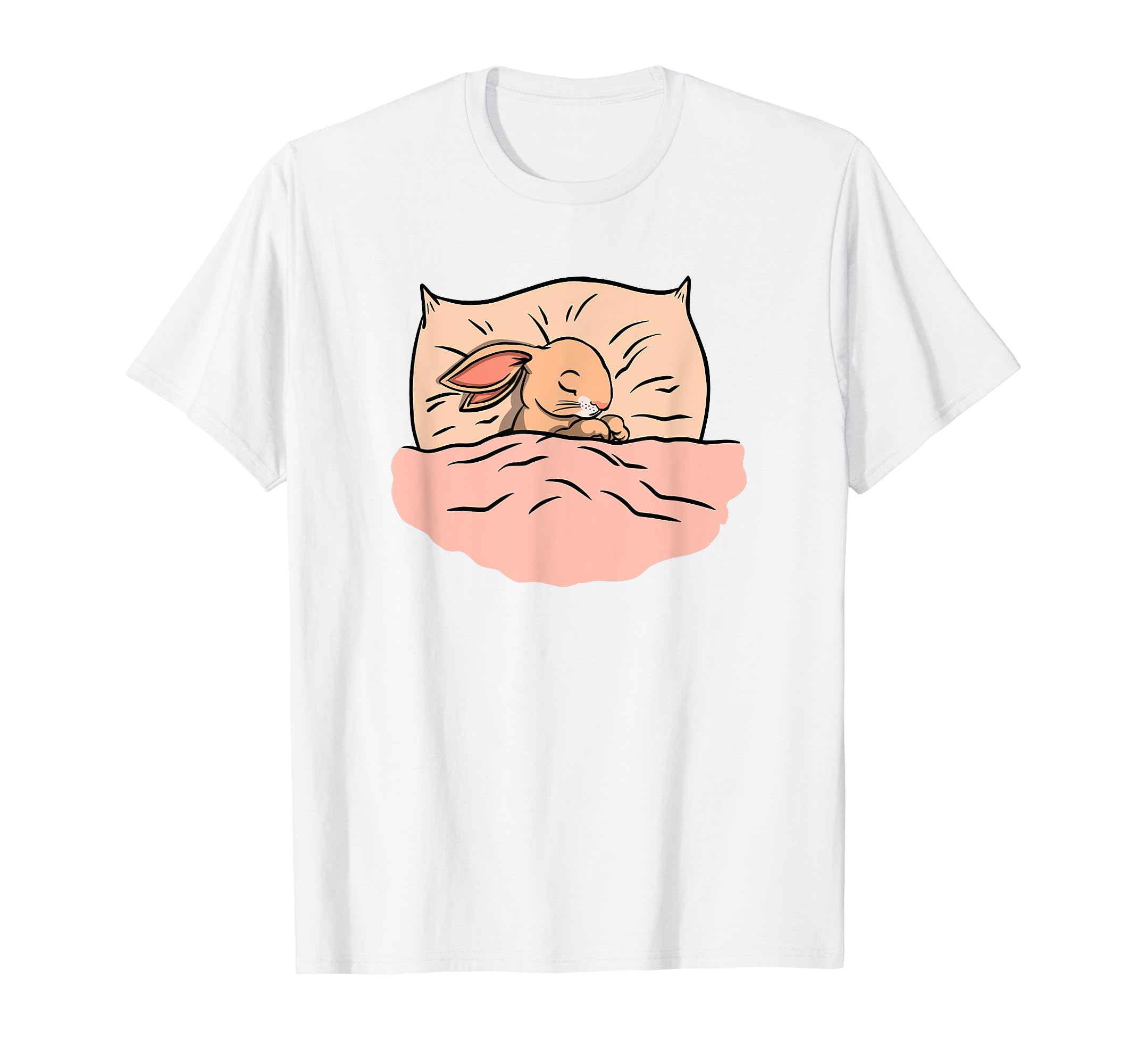 Cute Rabbit Cushion T-Shirt