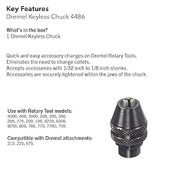 Dremel 4486 for Multi Quick Change Keyless Chuck