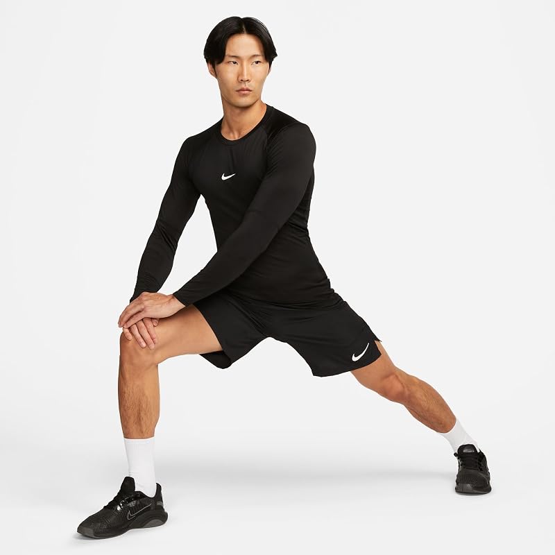 DF Tight Top Maglia Lunga Black/White L