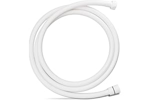 VANCOCO Shower Hose, 2 Meters/79 Inches PVC Handheld Shower Head Hose with Brass Interface for Bathing, Bidet Sprayer, Pet Ba