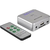 Music Digitizer CD Recorder for Music Audio Capture Device Cassette MP3 Recorder Converter with 3.5mm &amp; RCA Line Input