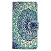 S6 Active Case, Galaxy S6 Active Wallet Case, UrSpeedtekLive Mandala Floral Pattern Premium PU Leather Flip Wristlet Wallet Case Cover for Samsung Galaxy S6 Active ( NOT for Galaxy S6 )