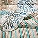 Barefoot Bungalow Atlantis Coastal Quilt Set, 3-Piece King/Cal King, Jade