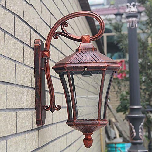 TOYM US Red garden façade waterproof façade interior lighting background stage film and television props wall lamp