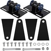 maXpeedingrods LS Swap Mounts Conversion Motor Mounts Adapters Plates | Universal, Adjustable, with Screw for Custom Hod Rods, Street Rods, Rock Crawlers, Dune Buggy's