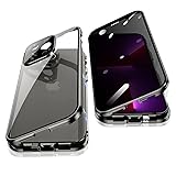 Jonwelsy Anti Peeping Case for iPhone 13 Pro