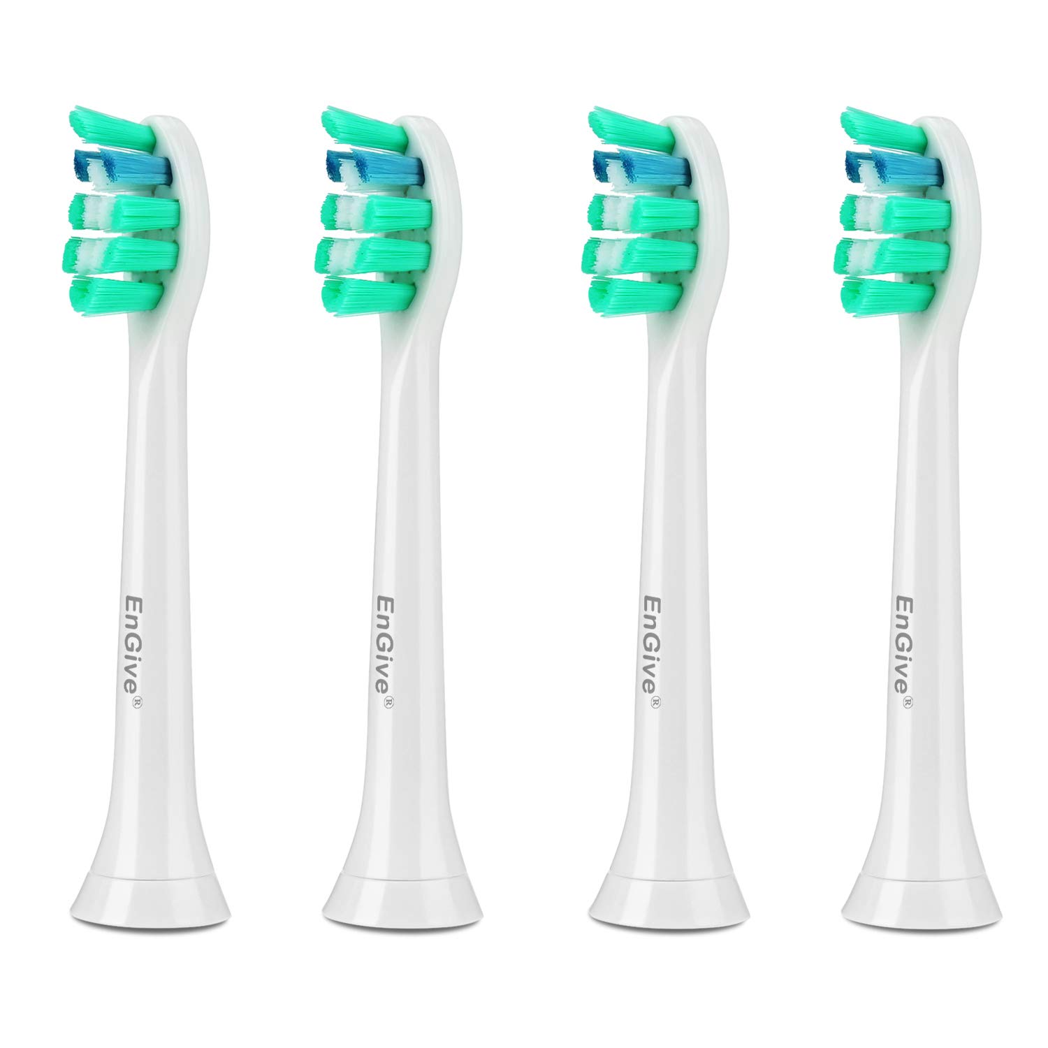 Engive Premium Replacement Toothbrush Heads for Philips Sonicare Plaque Control Gum Health compatible with DiamondClean HealthyWhite FlexCare EasyClean Sonicare 3 series